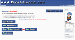 Desktop Screenshot of excel-hocam.com